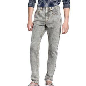 Isabel Marant Men's Black Wash Jack Straight Leg Trouser Jeans - 32